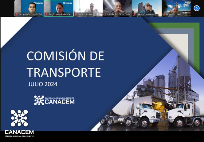 Canacem_Mx's tweet photo. En la sesión de hoy de nuestra Comisión de Transportes se abordaron diversos temas de interés para el sector, destacando las experiencias de nuestras afiliadas en la materia con las que buscamos promover #MejoresPrácticas para la industria.
#CANACEMInforma https://t.co/qC55Ccz14a