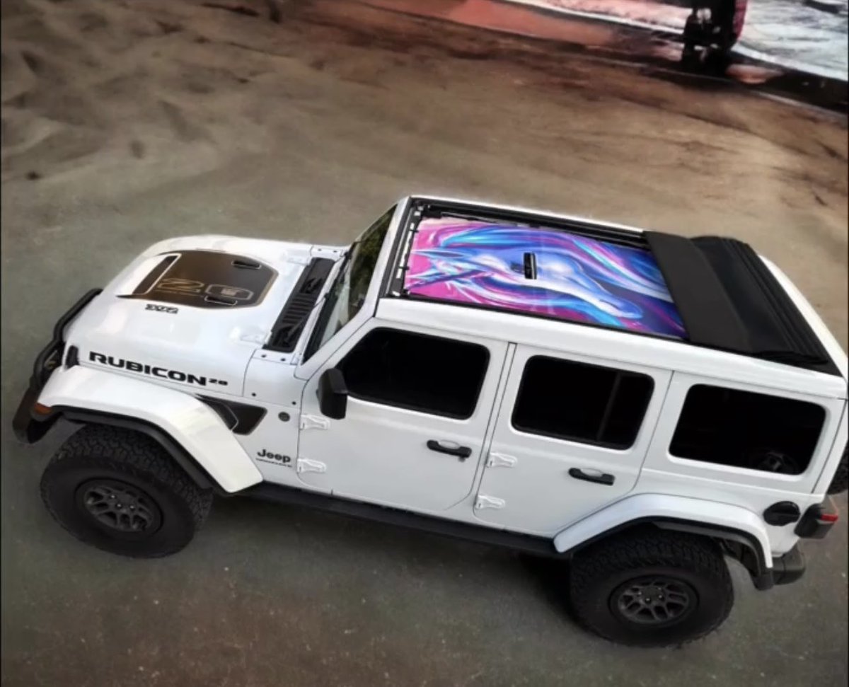 SpiderWebShade's tweet image. Looking to add a personal touch to your rig? 👀 @spiderwebshade custom printed shade tops are the perfect solution! 🙌 Show off your state pride or add a custom design to your rig. Adventure awaits, order yours today. Use code “BTS25” for 25% off !! #spiderwebshade #shadebrigade