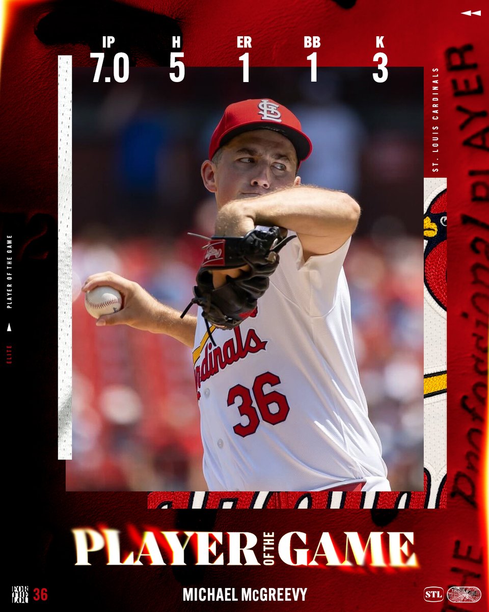 Cardinals's tweet image. What a debut from Michael McGreevy!

#ForTheLou