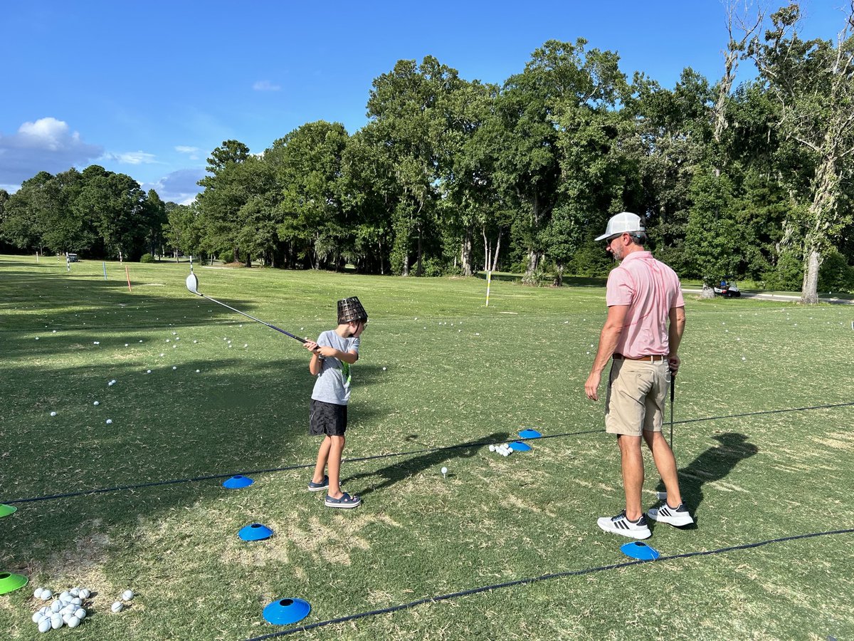 If you are waiting for a sign to try something unconventional, we are 💯 sure this is it. #firsttee #buildinggamechangers #charleston #charlestongolf