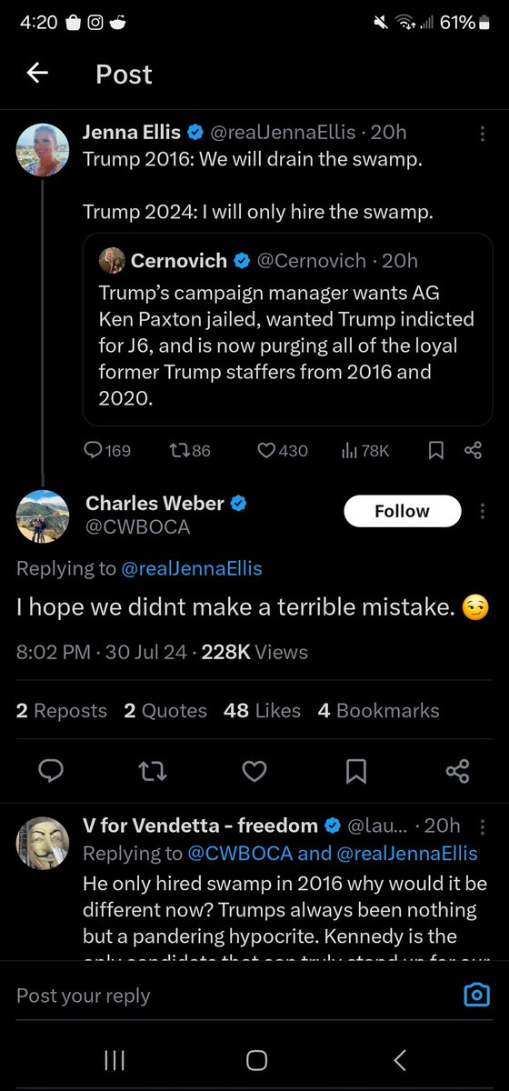 This is a fucking hilarious interaction between conservatives