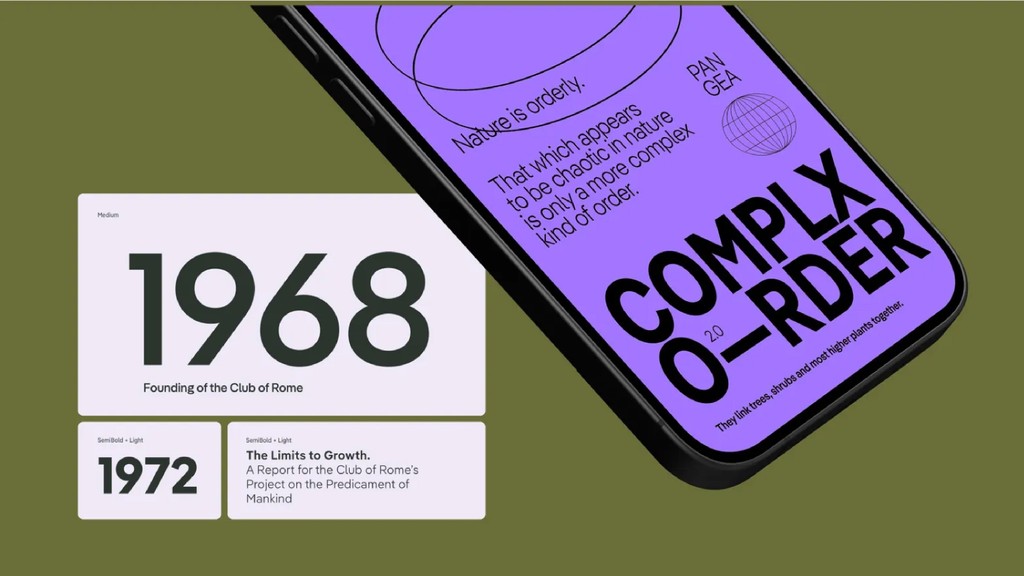 printmag's tweet image. Pangea’s Broad Appeal Narrows 🌐

#Pangea, the #popular #geometricsans from Berlin #foundry Fontwerk, has now grown to 80 #fonts with the recent release of Pangea Condensed: with SemiCondensed, #Condensed, and XCondensed.

Read the full story on PRINT: l8r.it/kObD