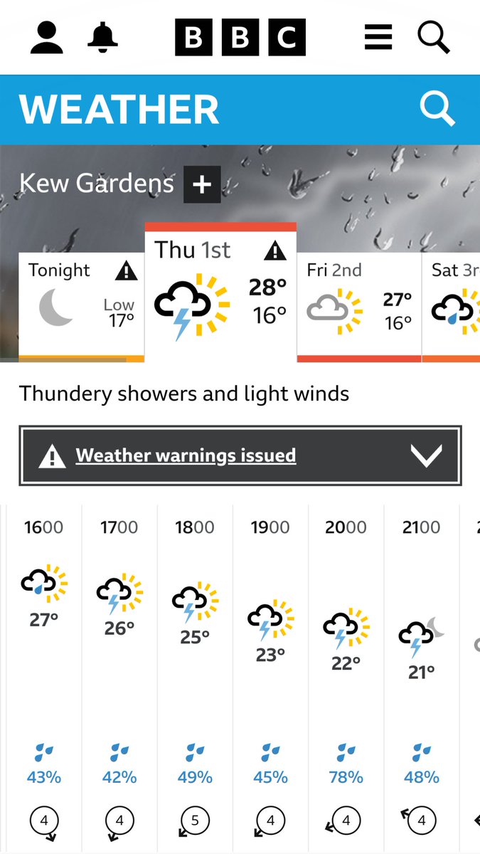 DanBuckland's tweet photo. @kewgardens will the Summer Cycle still go ahead tomorrow with weather warnings in place? 🙏🏻⛈️⚡ https://t.co/5eNfjoWQrS