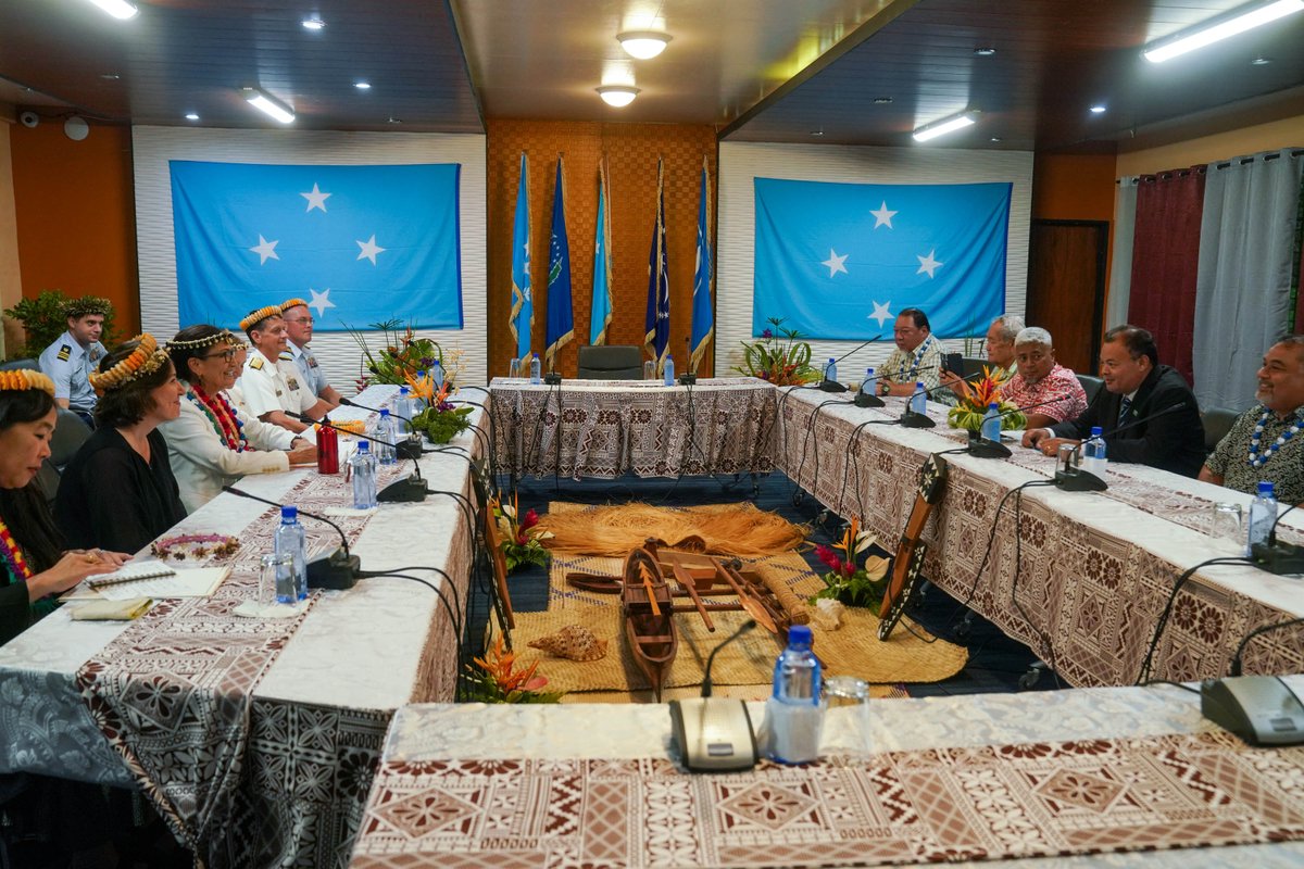 SecDebHaaland's tweet image. From Palau to the Marshall Islands & Micronesia, our @Interior team is administering funding from the recently negotiated Compacts of Free Association that will bolster priorities like public health, education and climate adaptation in these areas for generations to come.