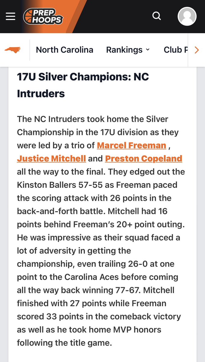 Justice Mitchell (@justicemitch11) on Twitter photo Thank You Mr. <a href="/HereGoJayAgain/">Jay Anderson</a>
<a href="/PrepHoopsNC/">Prep Hoops North Carolina</a> <a href="/252Mixtapes/">252Mixtapes</a> <a href="/WJG_Sports/">We Journal Great Sports</a> <a href="/StrikaNation24_/">Laieke Abebe</a> <a href="/TeamWallWay/">Team Wall Basketball</a> <a href="/Clayton_BBall/">Clayton Basketball</a> <a href="/ClaytonCometsAD/">Clayton High School Athletics</a> <a href="/ClaytonBoosters/">Clayton Comets Boosters</a> <a href="/Clayton_Comets/">Clayton High School</a> <a href="/CRNSports/">Community Radio Network</a> I’m locked in my SENIOR SEASON. Thank You Mr. <a href="/HereGoJayAgain/">Jay Anderson</a>
<a href="/PrepHoopsNC/">Prep Hoops North Carolina</a> <a href="/252Mixtapes/">252Mixtapes</a> <a href="/WJG_Sports/">We Journal Great Sports</a> <a href="/StrikaNation24_/">Laieke Abebe</a> <a href="/TeamWallWay/">Team Wall Basketball</a> <a href="/Clayton_BBall/">Clayton Basketball</a> <a href="/ClaytonCometsAD/">Clayton High School Athletics</a> <a href="/ClaytonBoosters/">Clayton Comets Boosters</a> <a href="/Clayton_Comets/">Clayton High School</a> <a href="/CRNSports/">Community Radio Network</a> I’m locked in my SENIOR SEASON.