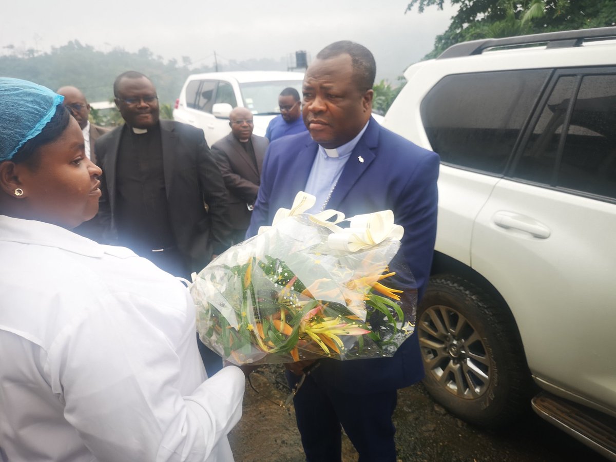EyeLimbe's tweet photo. It was an honour for us to host the Moderator and his entourage on the occasion of the health services board 2024. @PCC_Buea @MimiMefoInfo https://t.co/DiGKCTd6qG