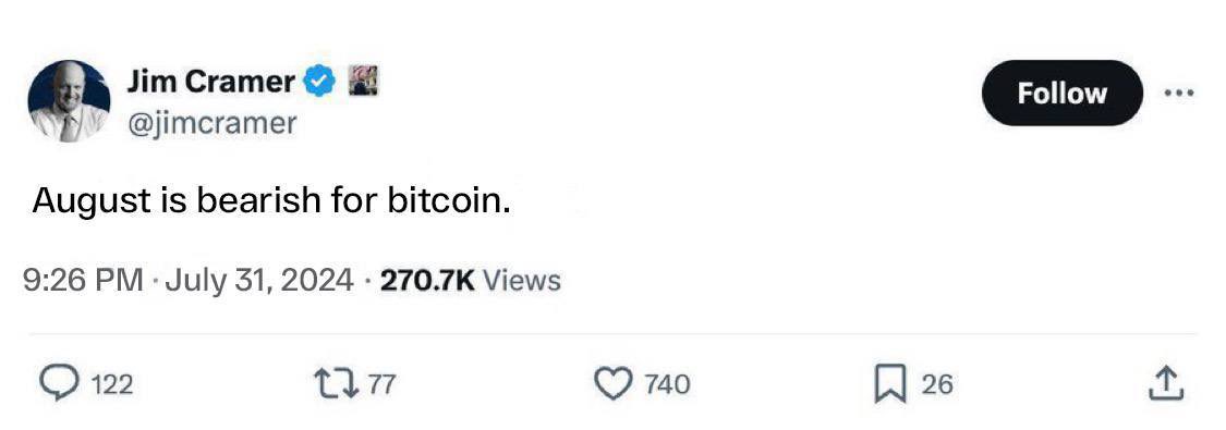 🚨 BREAKING 🚨

BITCOIN NEW ALL TIME HIGH  IS 
CONFIRMED IN AUGUST NOW.