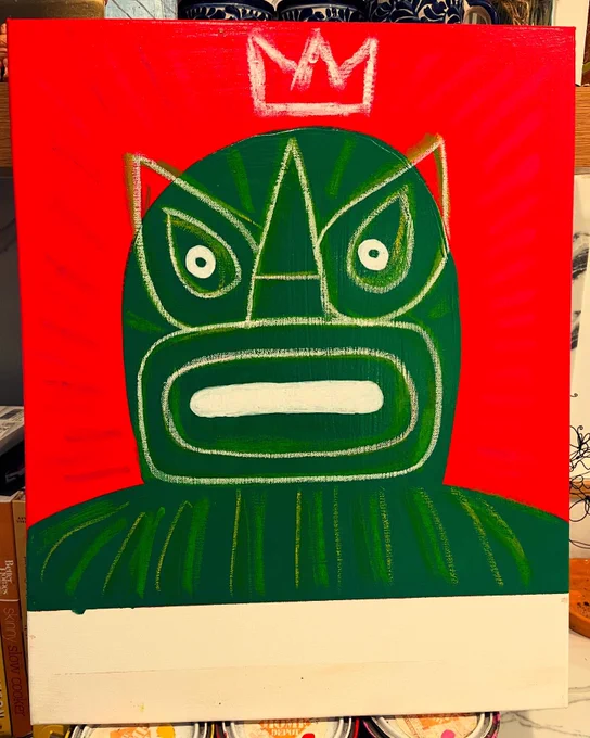 work in progress paintings for the coming SON OF A HOLLYWOOD solo art show this Nov in Chinatown LA 