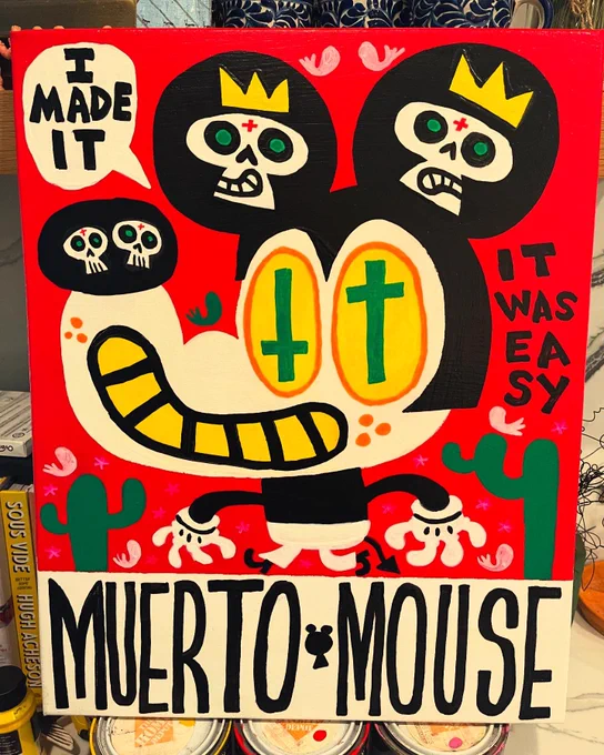 work in progress paintings for the coming SON OF A HOLLYWOOD solo art show this Nov in Chinatown LA 