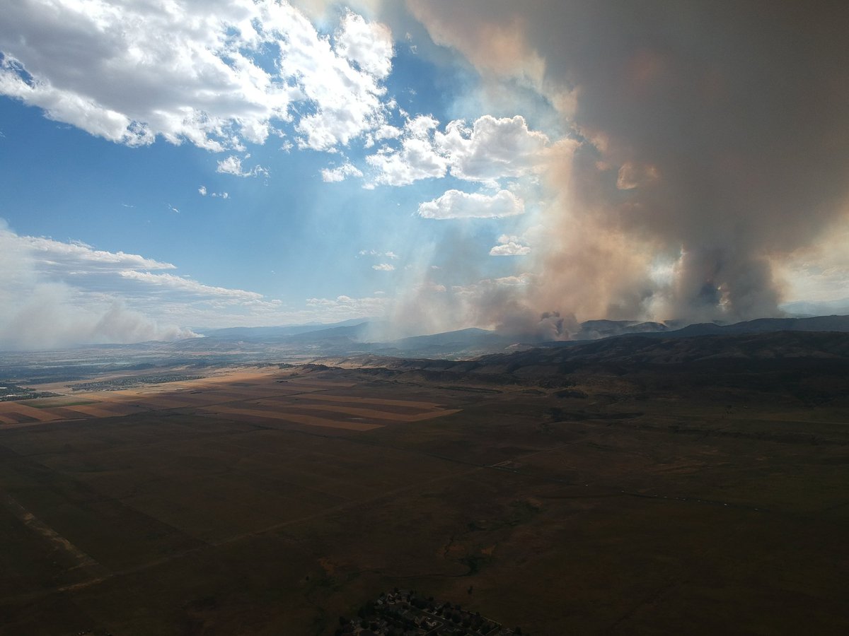 dhowar209's tweet photo. From the air #AlexanderMountainFire #dji #drone #loveland #fortcollins @DenverChannel @CBSNewsColorado @SkyNews https://t.co/zyT60Cf5qU