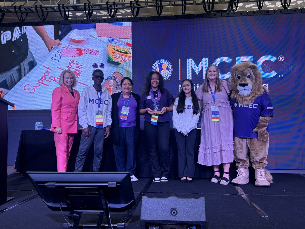 Congratulations to Driscoll’s S2S club who was just awarded the prestigious honor of being named the national MCEC Middle School S2S Team of the Year! 💜 <a href="/NEISD/">North East ISD</a>