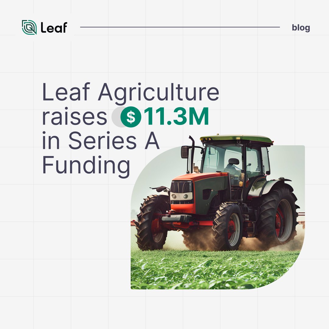 🌱 Exciting news from Leaf! We've closed an $11.3M Series A round led by Spero Ventures. This funding will help us continue to help push food &amp; agriculture forward by making it easy for companies to become compatible with data from any farm via a single integration.