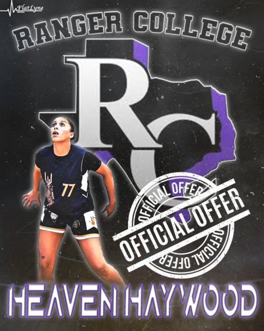 Heaven Haywood (@heaven_haywood) on Twitter photo After a great phone call with Coach Mark, I am grateful to announce that I have received an offer from <a href="/Ranger_WBB/">Ranger College Women’s Basketball</a>! Thank you for this opportunity💜 After a great phone call with Coach Mark, I am grateful to announce that I have received an offer from <a href="/Ranger_WBB/">Ranger College Women’s Basketball</a>! Thank you for this opportunity💜