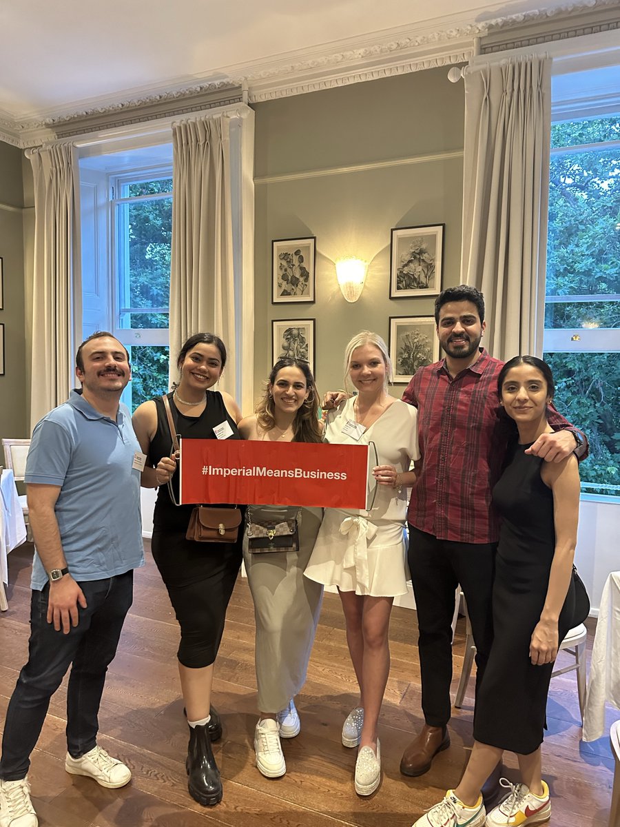 We had a wonderful evening at Ognisko Restaurant yesterday, with our Full-Time MBA recent graduates.  

We hope everyone who attended had a lovely time – thanks for coming along! 

Look out for more events coming soon

🔗 imprl.biz/2NV59Kt

#ImperialMeansBusiness