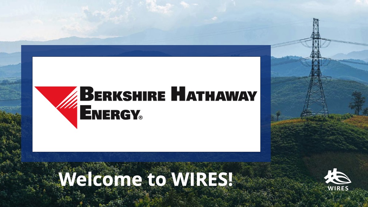 wiresgroup's tweet photo. We are delighted to welcome Berkshire Hathaway Energy to WIRES as a Full Supporting Member! Looking forward to the valuable perspective & insight BHE will bring to the WIRES community.
#transmission #greatergrid #gridofthefuture #voiceoftransmission #cleangrid #gridreliability https://t.co/3CtZBNpMbS