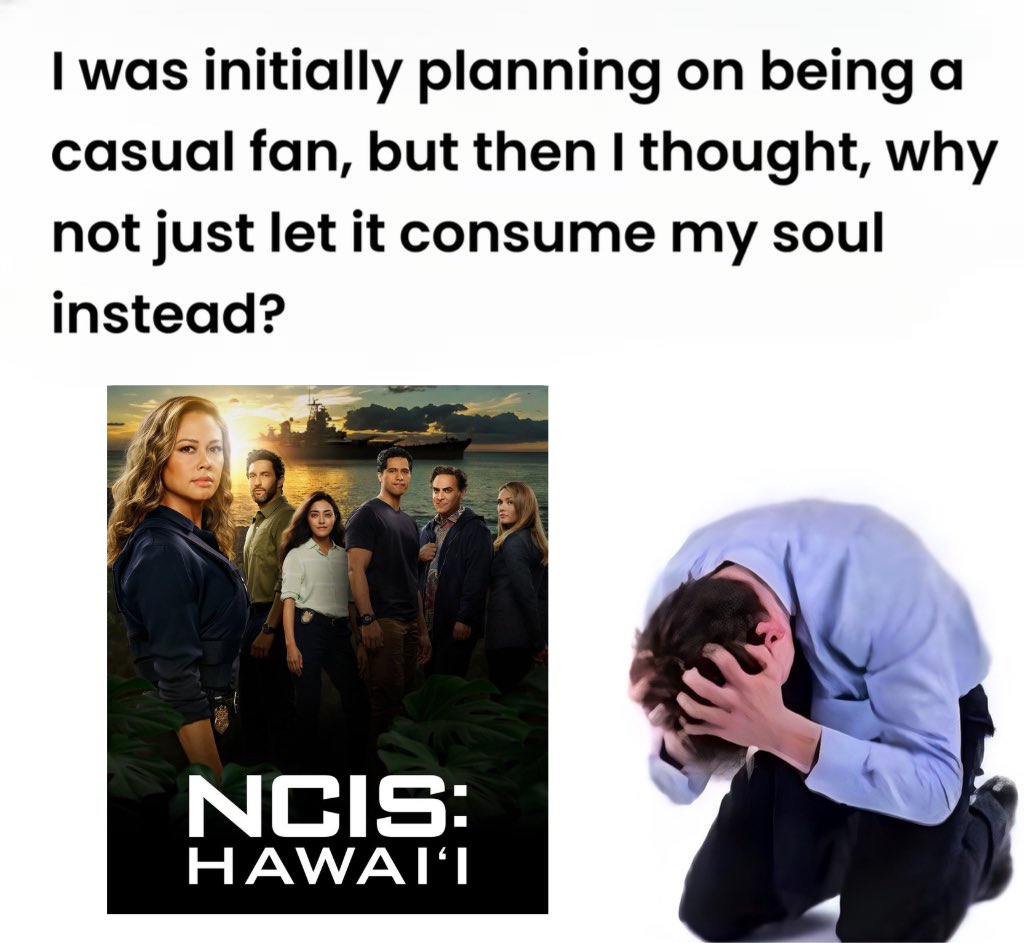 i need them back immediately, this is so serious 

#SaveNCISHawaii    #FeelingGutted