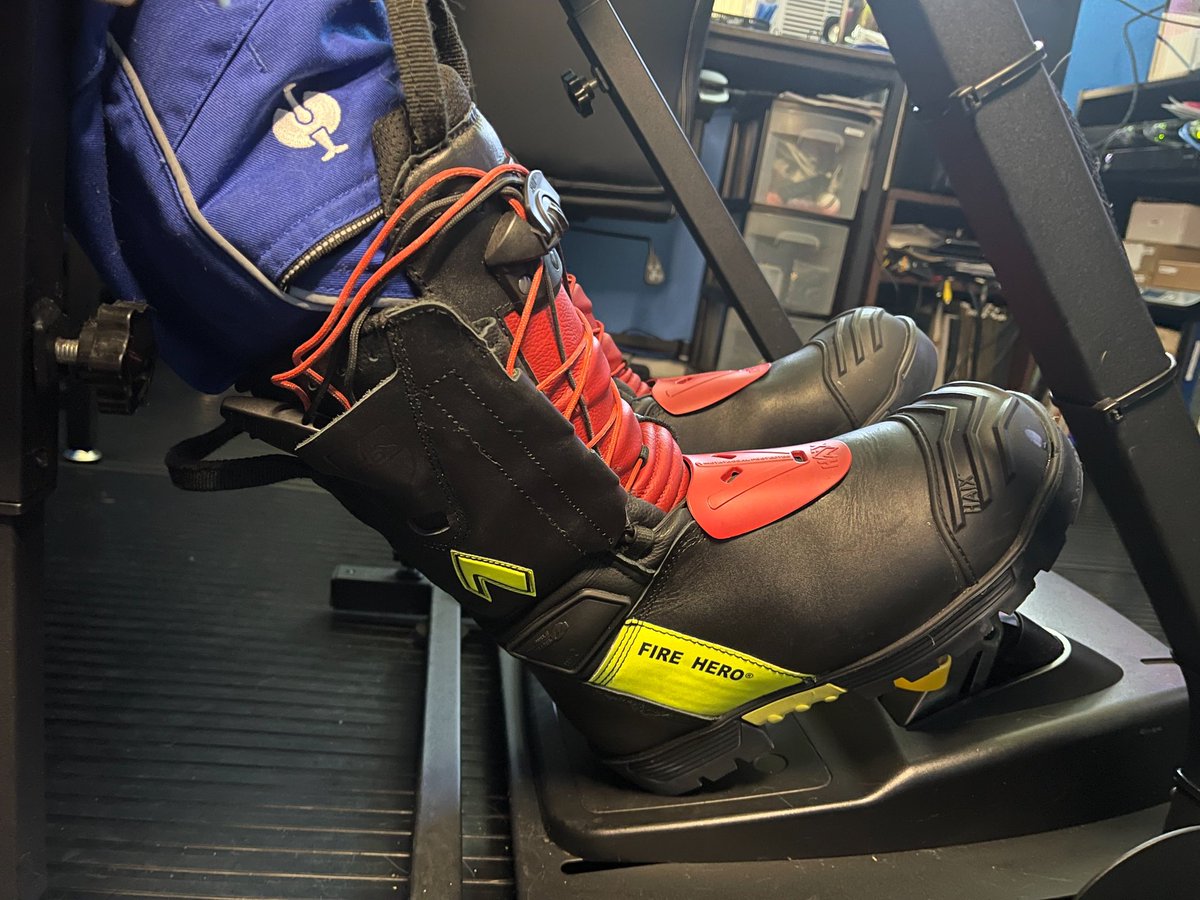 Live on OnlyFans today in my Haix boots. 😀