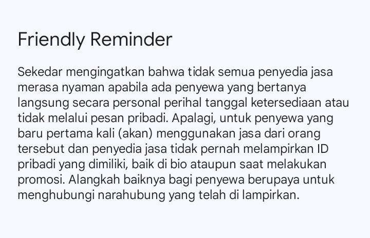 Friendly reminder, bfgfess! Terima kasih dan selamat istirahat. 🤍