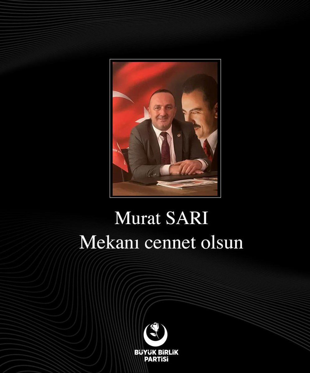 Alperen Ocakları Kocaeli İl Başkan Yardımcımız Murat Sarı Hakk'ın rahmetine kavuşmuştur.
Merhuma Allah'tan (cc) rahmet, ailesine ve yakınlarına sabır dileriz. 
Camiamızın başı sağ olsun.
