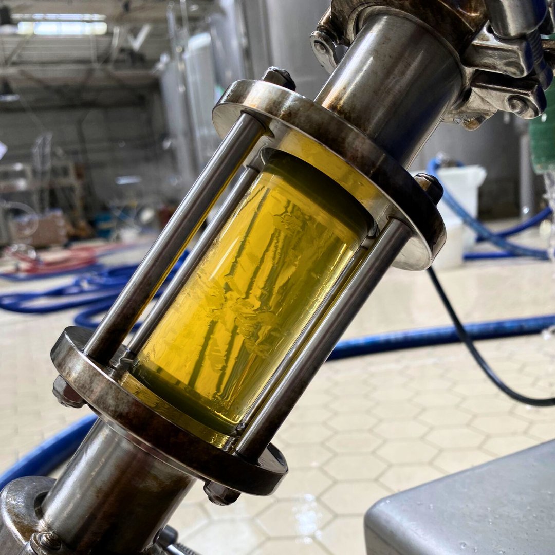 BRÚ IPA going through the centrifuge...

Now, it will separate solids from liquids before moving to the next tank resulting in a more consistent beer, with higher quality and improving shelf life. 

BRÚ team is always focusing on offering high-quality Irish craft beer to you! 😉