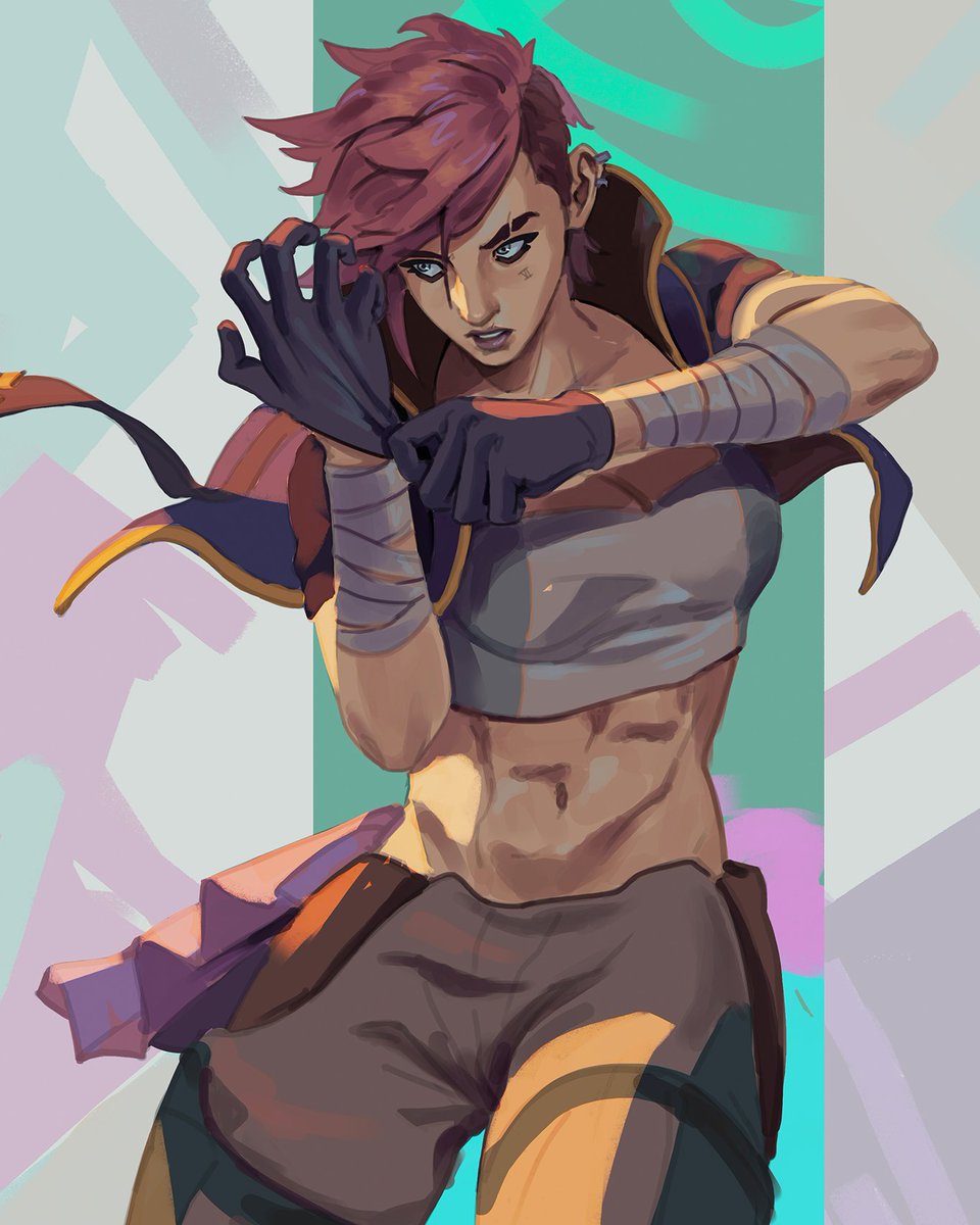 "yeah, i know boxing" || vi #arcane #vi #leagueoflegends