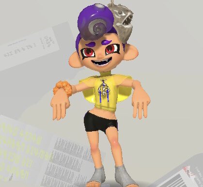 Octo_MoonLight's tweet photo. Rate my oc Ema in their Frye costume from 1-10 #ratemysplatoonoc #Splatoon3 #nonbinaryoctoling https://t.co/juxonHVQ1K