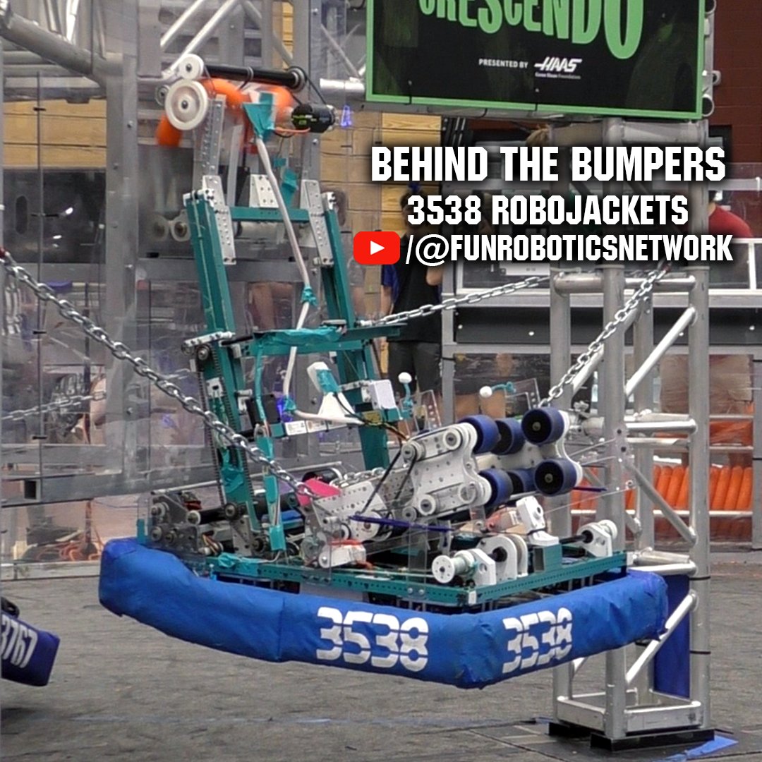 FUN FRC (@funfrc) on Twitter photo youtu.be/7LN_vu4vbD0 | <a href="/team3538/">RoboJackets 3538</a> RoboJackets always impresses with their quick cycle times and KISS robots. With a MSC division and district win 3538 consistently is in contention to be a lock at any event. Dive more into their CRESCENDO robot on Behind the Bumpers. youtu.be/7LN_vu4vbD0 | <a href="/team3538/">RoboJackets 3538</a> RoboJackets always impresses with their quick cycle times and KISS robots. With a MSC division and district win 3538 consistently is in contention to be a lock at any event. Dive more into their CRESCENDO robot on Behind the Bumpers.