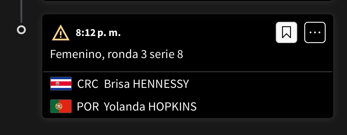 Andrés Ortiz (@aortizmurillo) on Twitter photo Oficial #BrisaHennessy compite hoy miércoles a las 8:12 p.m. en los octavos de final de las #OlimpiadasParis2024 <a href="/Paris2024/">Paris 2024</a> <a href="/CRC_Olimpico/">Comité Olímpico de Costa Rica</a> #VamosBrisa Oficial #BrisaHennessy compite hoy miércoles a las 8:12 p.m. en los octavos de final de las #OlimpiadasParis2024 <a href="/Paris2024/">Paris 2024</a> <a href="/CRC_Olimpico/">Comité Olímpico de Costa Rica</a> #VamosBrisa