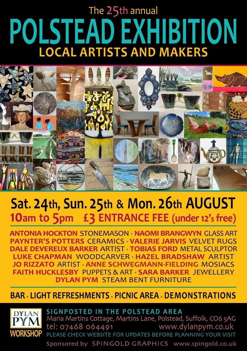 ⭐SAVE THE DATE⭐#polstead #exhibition #teaandcake #buylocalart #colchester