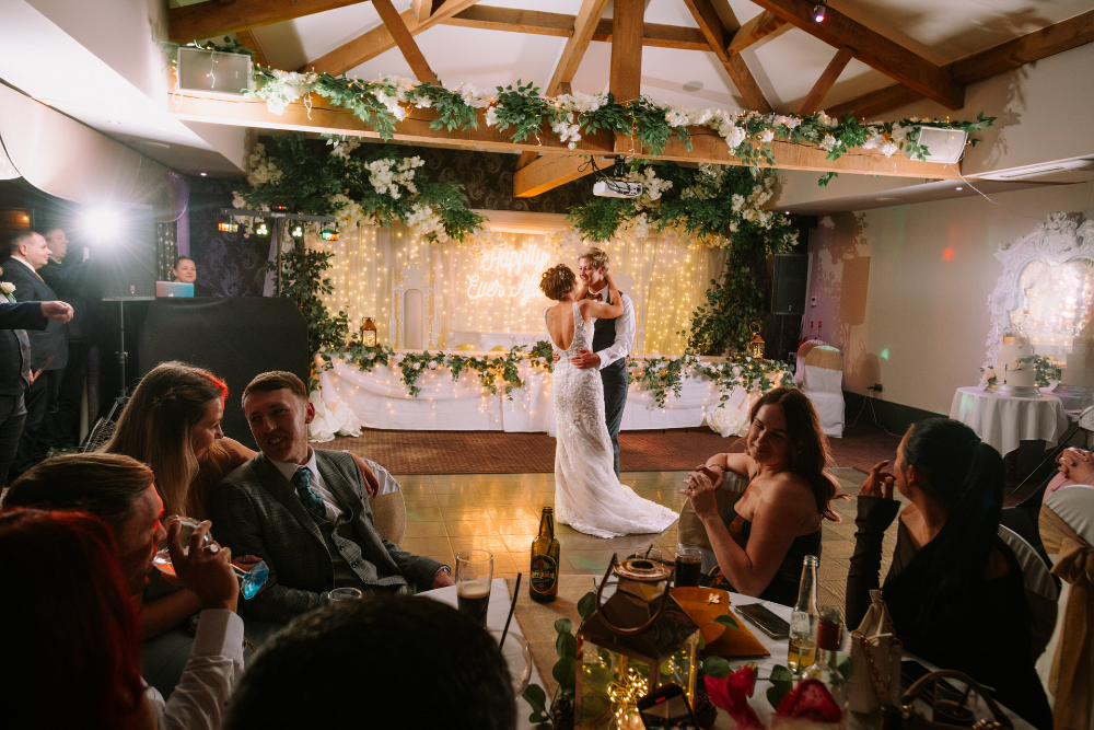 The first dance is always an emotional moment. 

Everyone feels the love and happiness. Capturing not only the wedding dance but the reactions of your loved ones watching is what makes these moments so special. 
#weddingphotography #Momentsthatmatter #FirstDance #ParentDance