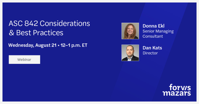 Mandelane's tweet photo. Reserve your spot for this webinar from @ForvisMazarsUS to learn how ASC 842 could impact balance sheets of your business: https://t.co/oZSBxo85hr https://t.co/bWKGlF7W4W