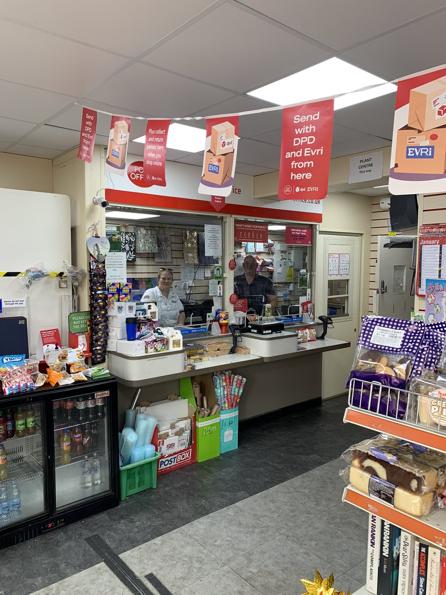 Moorends Post Office: Spent some time with Postmaster Mark today to learn, first hand, about the challenges faced by postmasters and staff, and to also discuss ideas they have for the future.