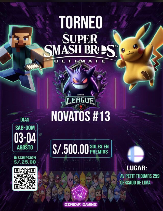 Listos 🐾 pal proximo evento en <a href="/GengarGamingPE/">La Guarida Gengar</a>  a ver cómo nos va 🦧🎮