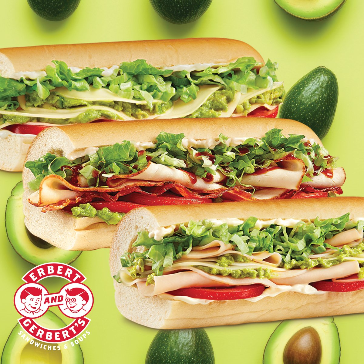 erbertgerberts's tweet image. 🥑 Happy National Avocado Day! 🥑
Celebrate with our delicious sandwiches featuring creamy avocado! 🥑 Join us today to taste the goodness in every bite!

Tag a fellow avocado lover! 🥑 #NationalAvocadoDay #ErbertandGerberts #AvocadoLove #Avocado