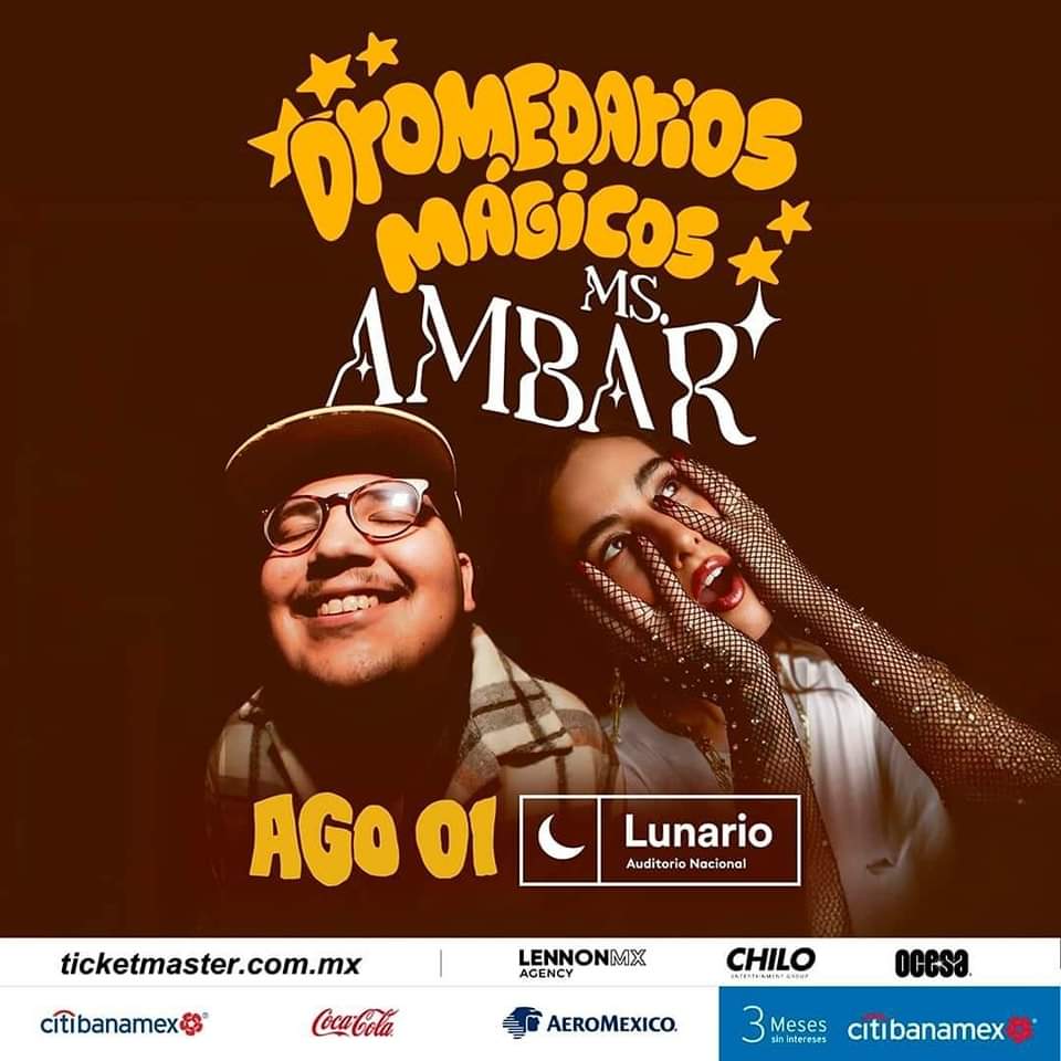 Miércoles, mitad de semana y tenemos algunas cortesías para el show que tendrán Ms Ambar &amp; Dromedarios Mágicos del día de mañana en el Lunario.

Para ganar deben de dar RT y mencionarnos los atletas mexicanos que han ganado medalla hasta el momento en París 2024.