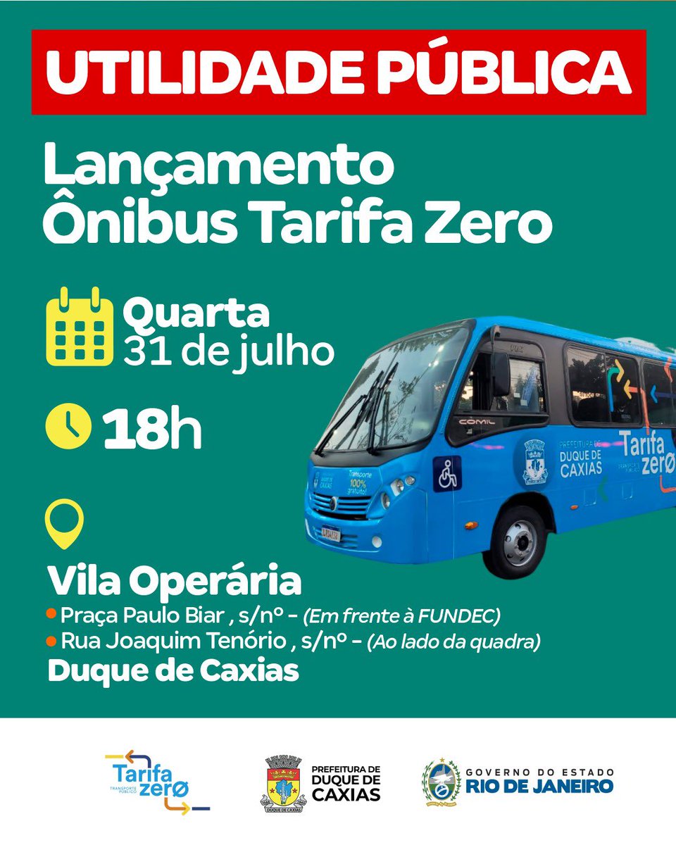 Alô vila operária !!! Nossos pedidos foram atendidos e hoje será lançado o ônibus tarifa 0 que fará a rota da vila operária até a estação do trem ( amigão ) filho feio não tem pai mas filho bonito todo mundo quer ser 🤣🤣🤣 deixa eles assumirem esse filho mas o DND não nega hahah