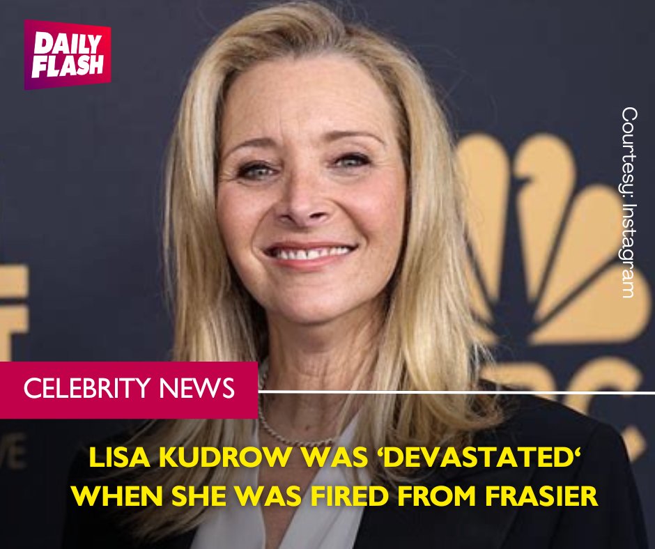 OMG! What would the show have been? Lisa Kudrow was 'devastated' when she was fired from Frasier. Kudrow was hired to play producer Roz Doyle in the sitcom opposite Kelsey Grammer in the title role before being replaced by Peri Gilpin. Let us know what you think.