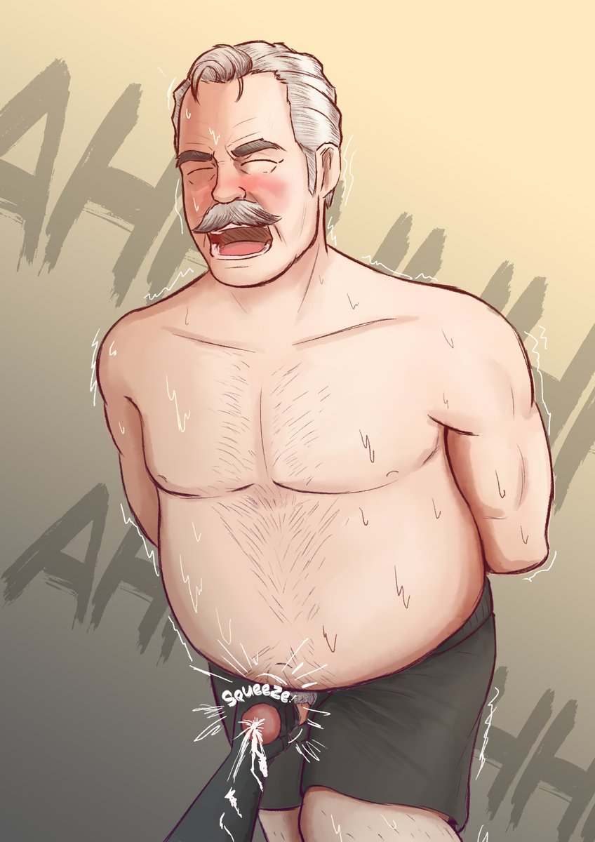 Mature Men In Peril 13 - New Toys 
deviantart.com/darkdesireart9…
^^^Link to Short Story

#nsfw #gayart #gayporn #kink #fetish #suit #suits #formal #suitandtie #suitandtiefun #suitfetish #suitandtiefetis #menatplay #bondage #bdsm #suitbondage #daddy #oldman