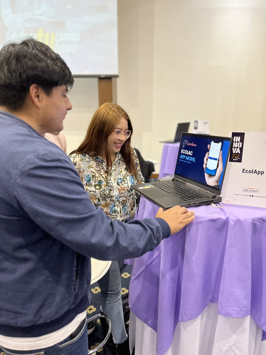 utpl's tweet photo. 🚀 Más de 100 proyectos, ideas y prototipos innovadores presentados en la II Edición del #InnovaFestUTPL 🫱🏻🫲🏼💙 Gracias al esfuerzo conjunto de estudiantes y docentes durante el ciclo abril–agosto 2024. https://t.co/Eym3uph1qs