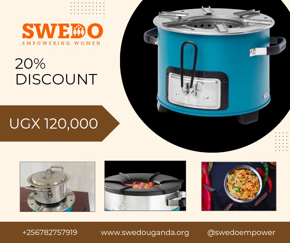SWEDOempower's tweet image. 🔥🌎 BioLite stove: 60% less energy, powered by briquettes! Cook sustainably, reduce your impact.
Contact us: +256 782 791 919 | info@swedouganda.org #BioLite #EcoCooking #EnergySaving