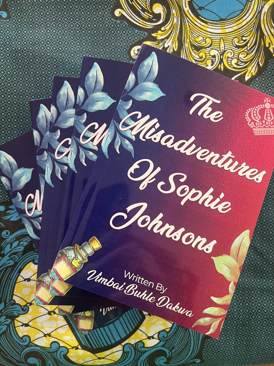 kpczim's tweet photo. Fifteen copies of Vimbai Buhle Dakwa’s “The Misadveof Sophie Johnson’s” received at the weekend.
In awe of @anchirenjethe, generous editor, author, publisher (and encourager!)
#books #keepchildrenreading https://t.co/sxuNERwL7o