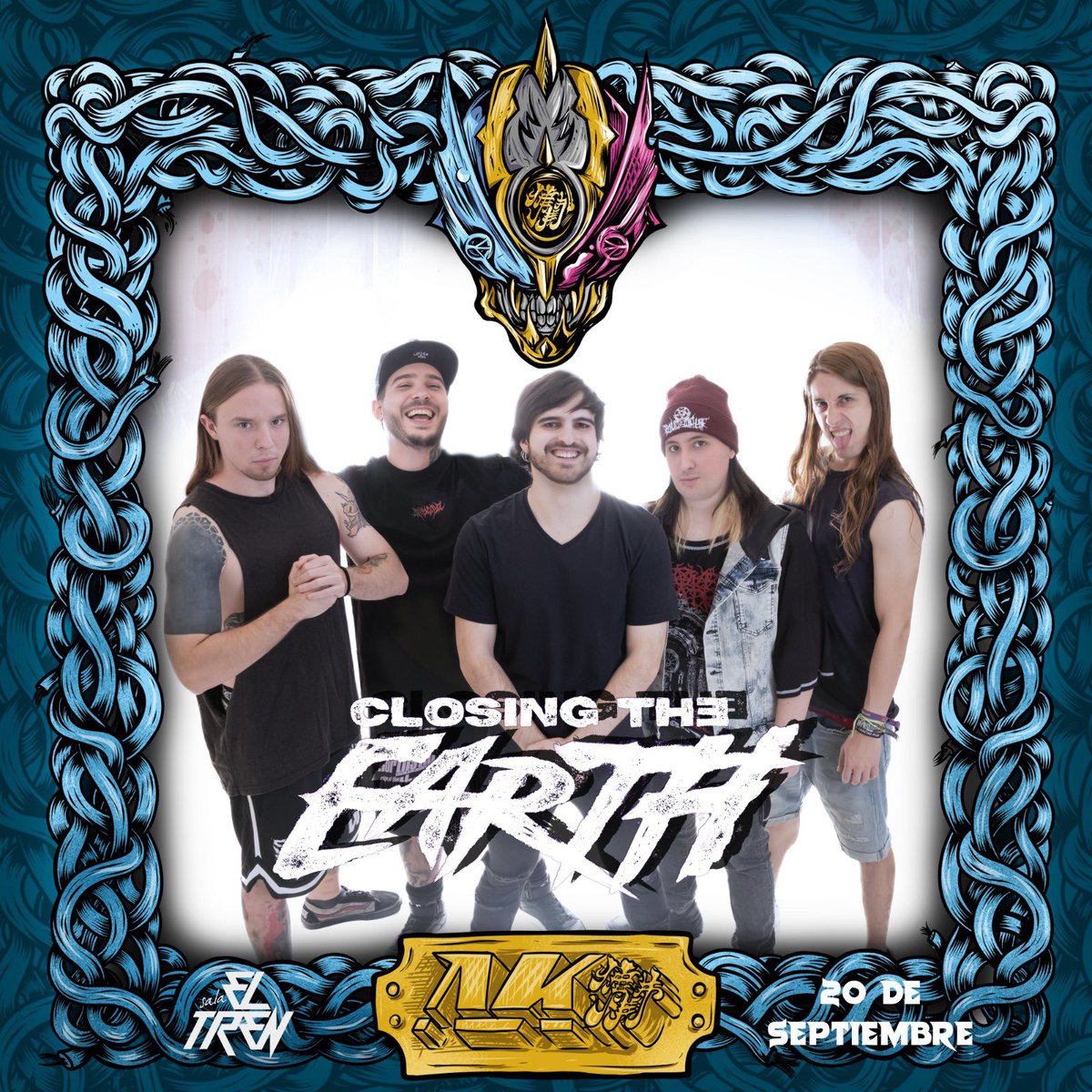 ¡<a href="/ClosingEarth/">𝐂𝐋𝐎𝐒𝐈𝐍𝐆 𝐓𝐇𝐄 𝐄𝐀𝐑𝐓𝐇</a> Earth en el #NakxmaFest! 🌍 No te pierdas su energía en vivo. Mira su último video: youtu.be/_X7wgQhWuVo?si… #Metal #Granada