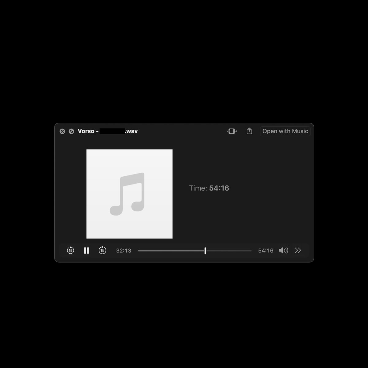its my birthday today and 8 years since i started vorso so I thought i'd let you know i've nearly finished this new tune :)