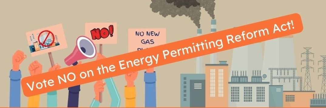 .<a href="/SenTimKaine/">Senator Tim Kaine</a> <a href="/MarkWarner/">Mark Warner</a>  The Energy Permitting Reform Act is a fossil fuel industry wish list that would weaken environmental protections! We should not go backward on protecting our land, air and water! Please vote NO on Sen. Manchin's EPRA!