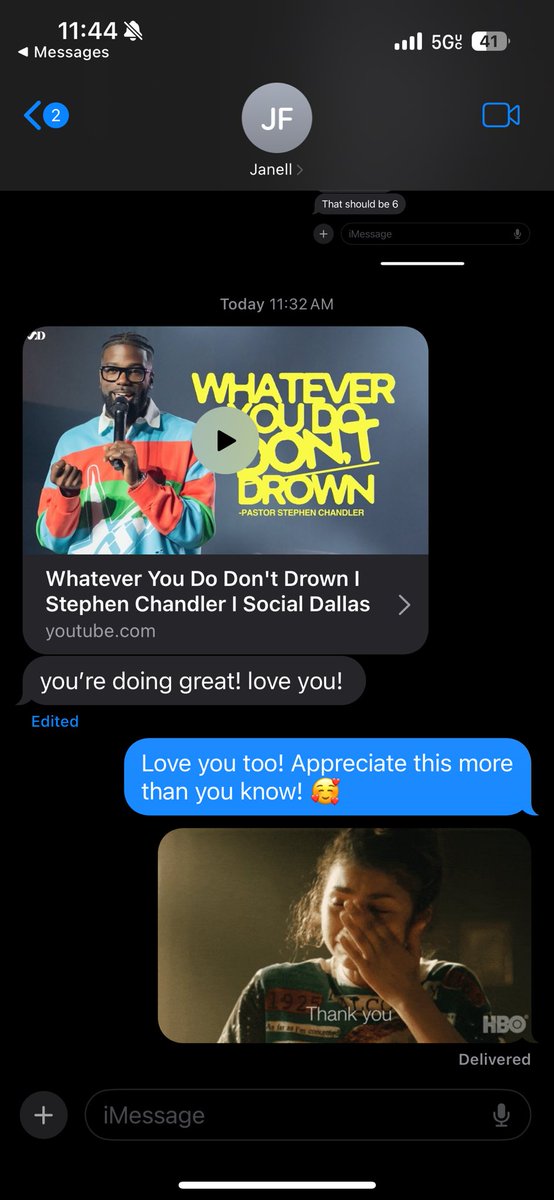 Grateful these kinds of messages. 🥰 <a href="/janellbrashae/">Janell Fitzgerald</a>