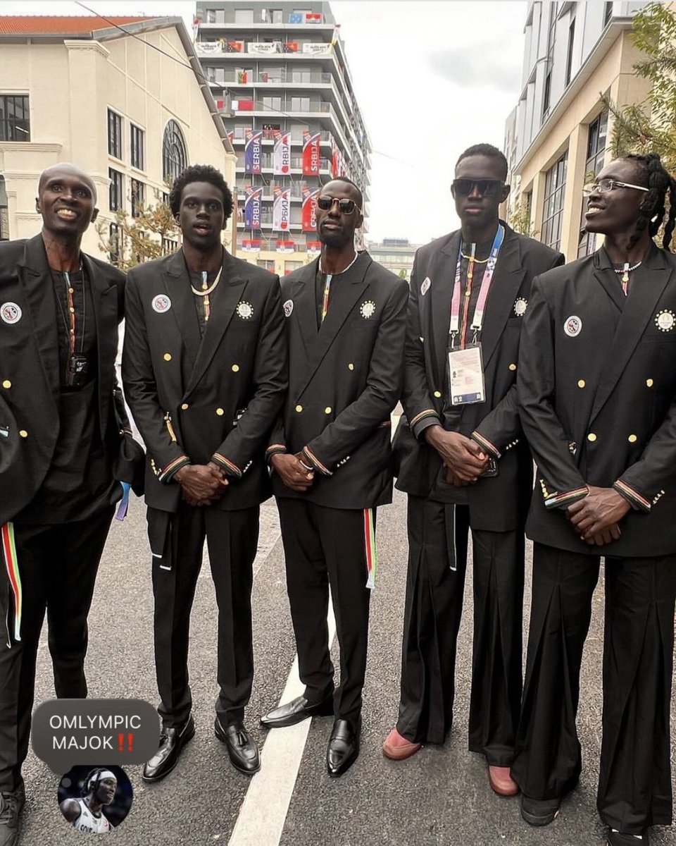 South Sudan’s Olympic uniform designed by Moshions.
