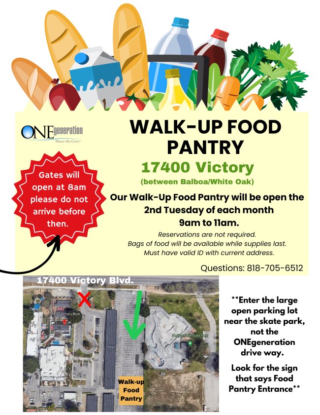 msa5lobos's tweet photo. LOBOS no se pierde la próxima despensa de alimentos sin cita previa organizada por @onegenerationcares el martes 13 de agosto. ¡Mira el folleto para más detalles! #Msa5 #loslobos #reseda #comunidad https://t.co/vq9CLdmwrI