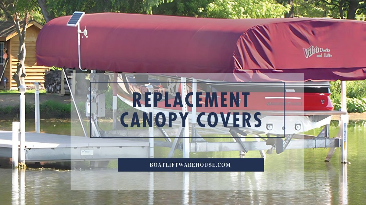 boatliftwhse's tweet image. Your boat is an investment, and protecting it is key! At Boat Lift Warehouse, we offer custom canopy covers that are handcrafted to fit your boat lift’s exact dimensions, providing superior protection from sun, rain, and wind. #BoatLiftCanopy #BoatProtection #BoatLiftWarehouse
