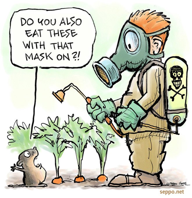 ECOWARRIORSS's tweet photo. New study Pesticides increase cancer risk similar to smoking
For  instance, in high pesticide areas, certain areas in the western US showed higher cancer risks  for all cancers, especially bladder cancer, leukemia, and non-Hodgkin's  lymphoma

https://t.co/H1viy93Bnh https://t.co/irAYQs2rLm