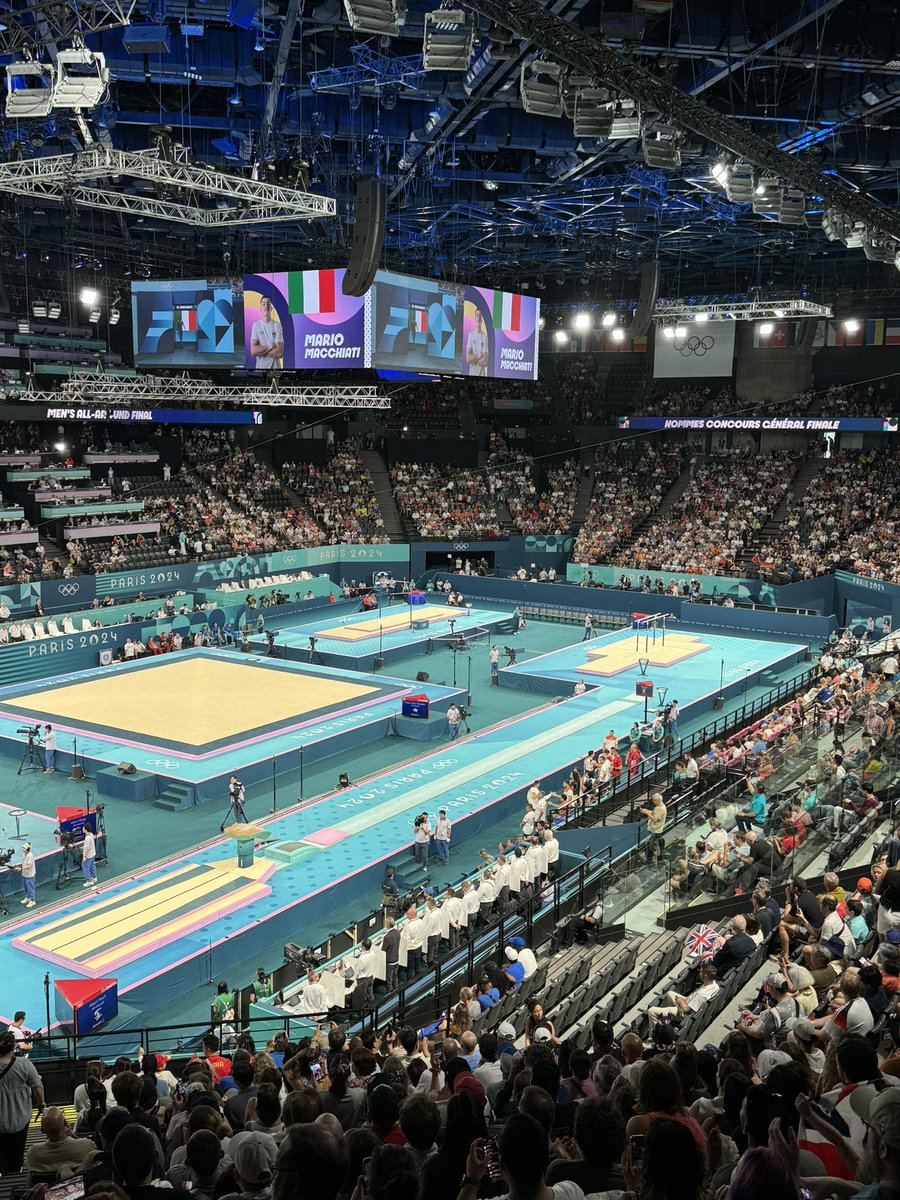 Un petit pincement au cœur … mais quelle salle, quelle ambiance, quels jeux ! #PARIS2024